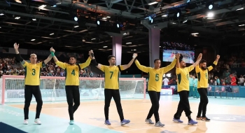 Seleção masculina de goalball garante medalha de bronze em Paris